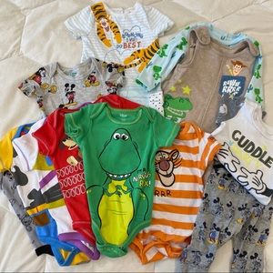12pc Disney baby clothes Bundle